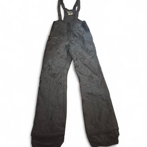 Vtg Comfort Zone USA Snow Bibs Black Size S
